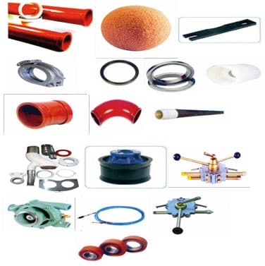 Pipes, clamps, bends and gaskets