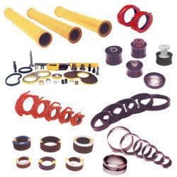 Bushings, cylinders and seal rings